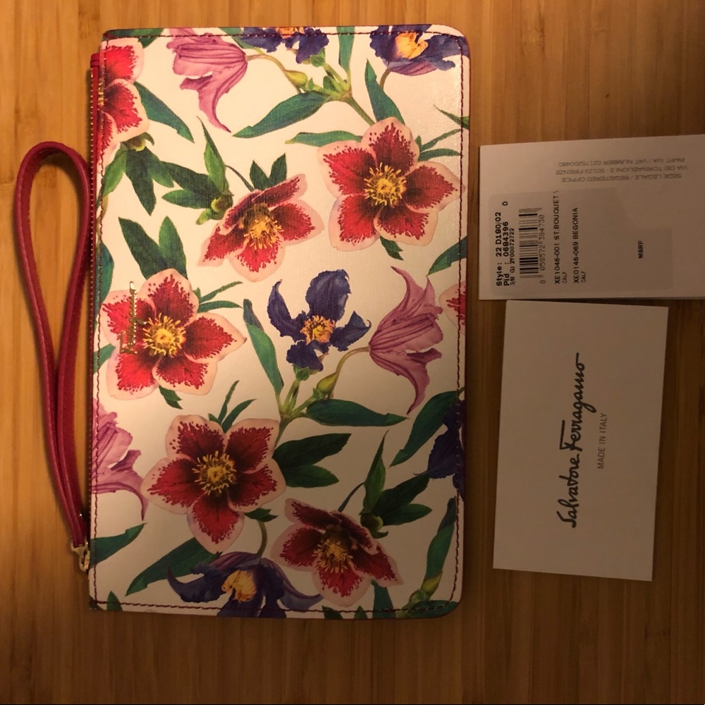 Authentic Ferragamo Wristlet